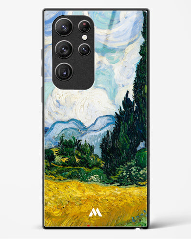 Wheat Field with Cypresses [Van Gogh] Glass Case Phone Cover (Samsung)