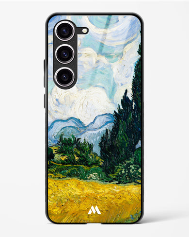 Wheat Field with Cypresses [Van Gogh] Glass Case Phone Cover (Samsung)