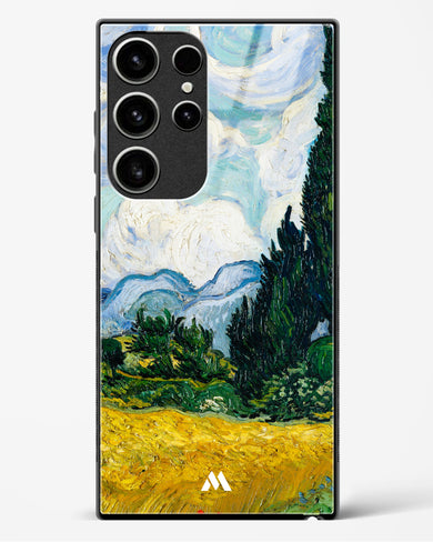 Wheat Field with Cypresses [Van Gogh] Glass Case Phone Cover (Samsung)