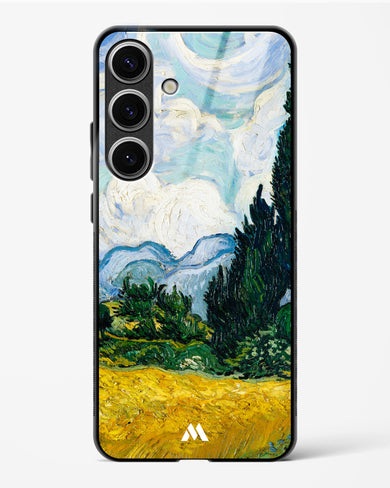 Wheat Field with Cypresses [Van Gogh] Glass Case Phone Cover-(Samsung)