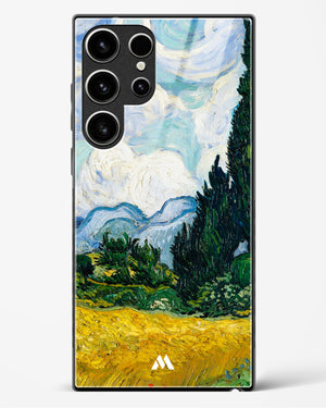 Wheat Field with Cypresses [Van Gogh] Glass Case Phone Cover (Samsung)