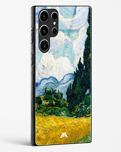 Wheat Field with Cypresses [Van Gogh] Glass Case Phone Cover (Samsung)