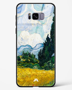 Wheat Field with Cypresses [Van Gogh] Glass Case Phone Cover (Samsung)