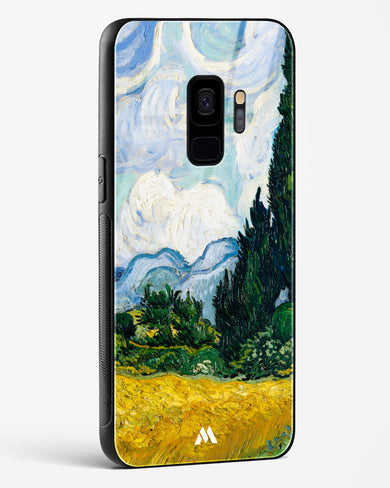 Wheat Field with Cypresses [Van Gogh] Glass Case Phone Cover-(Samsung)