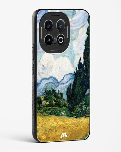 Wheat Field with Cypresses [Van Gogh] Glass Case Phone Cover (Vivo)