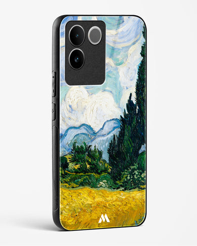 Wheat Field with Cypresses [Van Gogh] Glass Case Phone Cover-(Vivo)