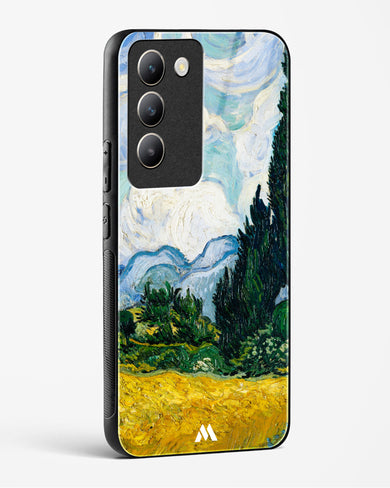 Wheat Field with Cypresses [Van Gogh] Glass Case Phone Cover (Vivo)
