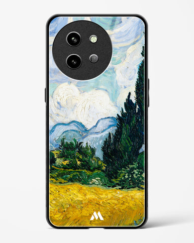 Wheat Field with Cypresses [Van Gogh] Glass Case Phone Cover (Vivo)