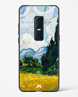 Wheat Field with Cypresses [Van Gogh] Glass Case Phone Cover-(Vivo)