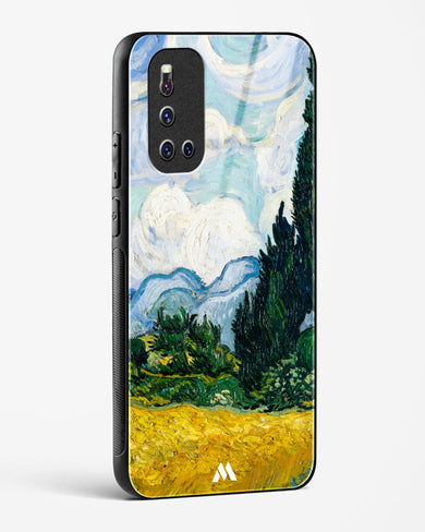 Wheat Field with Cypresses [Van Gogh] Glass Case Phone Cover-(Vivo)