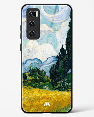 Wheat Field with Cypresses [Van Gogh] Glass Case Phone Cover (Vivo)