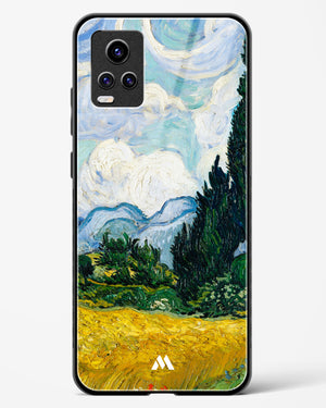 Wheat Field with Cypresses [Van Gogh] Glass Case Phone Cover (Vivo)