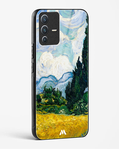 Wheat Field with Cypresses [Van Gogh] Glass Case Phone Cover-(Vivo)