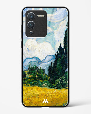 Wheat Field with Cypresses [Van Gogh] Glass Case Phone Cover-(Vivo)