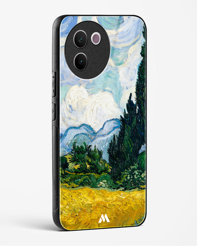 Wheat Field with Cypresses [Van Gogh] Glass Case Phone Cover (Vivo)