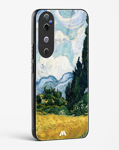 Wheat Field with Cypresses [Van Gogh] Glass Case Phone Cover (Vivo)