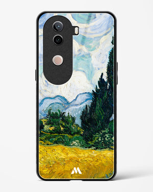 Wheat Field with Cypresses [Van Gogh] Glass Case Phone Cover (Vivo)