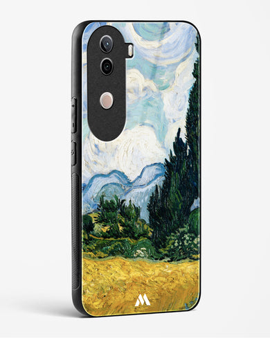 Wheat Field with Cypresses [Van Gogh] Glass Case Phone Cover (Vivo)