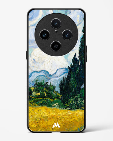 Wheat Field with Cypresses [Van Gogh] Glass Case Phone Cover (Vivo)