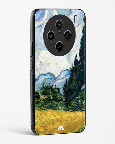 Wheat Field with Cypresses [Van Gogh] Glass Case Phone Cover (Vivo)