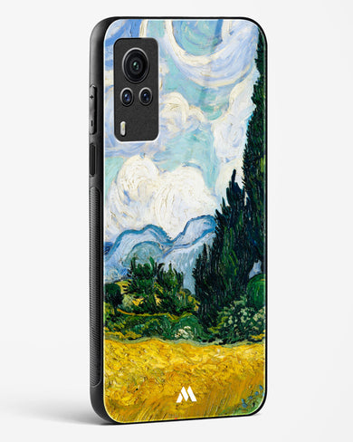 Wheat Field with Cypresses [Van Gogh] Glass Case Phone Cover-(Vivo)