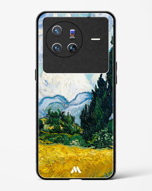 Wheat Field with Cypresses [Van Gogh] Glass Case Phone Cover (Vivo)