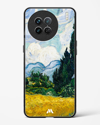 Wheat Field with Cypresses [Van Gogh] Glass Case Phone Cover-(Vivo)