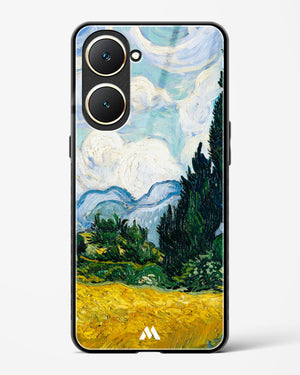 Wheat Field with Cypresses [Van Gogh] Glass Case Phone Cover (Vivo)