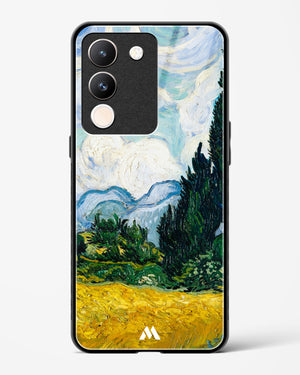 Wheat Field with Cypresses [Van Gogh] Glass Case Phone Cover (Vivo)