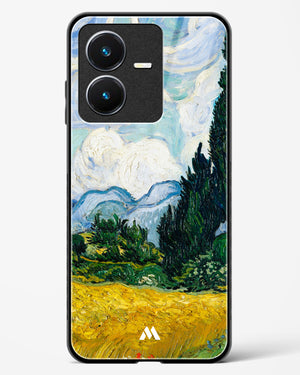Wheat Field with Cypresses [Van Gogh] Glass Case Phone Cover (Vivo)