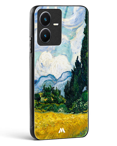 Wheat Field with Cypresses [Van Gogh] Glass Case Phone Cover-(Vivo)