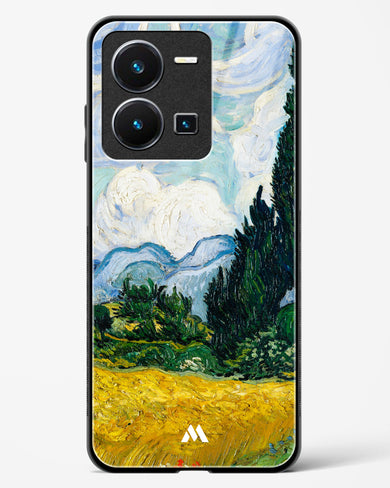 Wheat Field with Cypresses [Van Gogh] Glass Case Phone Cover-(Vivo)