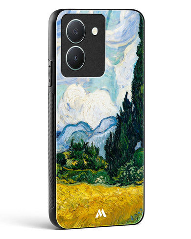 Wheat Field with Cypresses [Van Gogh] Glass Case Phone Cover-(Vivo)