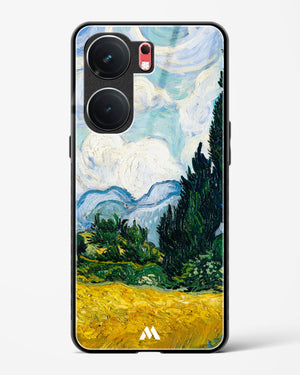Wheat Field with Cypresses [Van Gogh] Glass Case Phone Cover (Vivo)