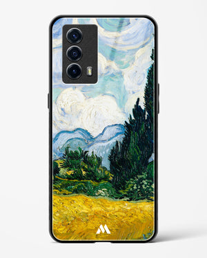 Wheat Field with Cypresses [Van Gogh] Glass Case Phone Cover (Vivo)