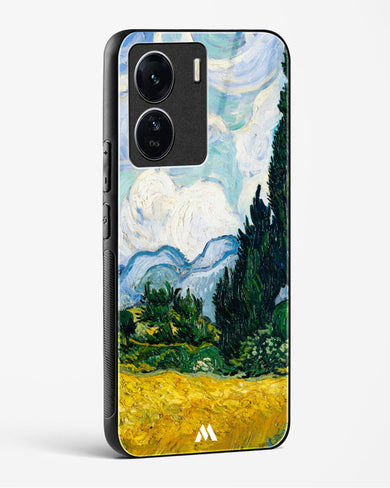 Wheat Field with Cypresses [Van Gogh] Glass Case Phone Cover-(Vivo)