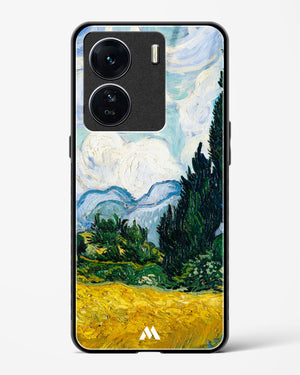 Wheat Field with Cypresses [Van Gogh] Glass Case Phone Cover (Vivo)