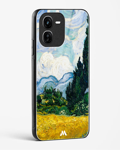 Wheat Field with Cypresses [Van Gogh] Glass Case Phone Cover (Vivo)
