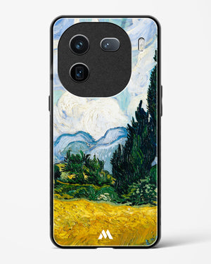 Wheat Field with Cypresses [Van Gogh] Glass Case Phone Cover (Vivo)