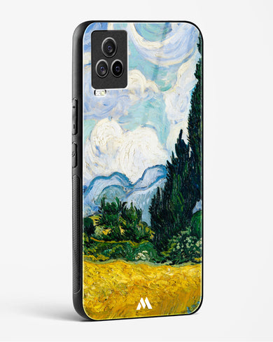 Wheat Field with Cypresses [Van Gogh] Glass Case Phone Cover-(Vivo)