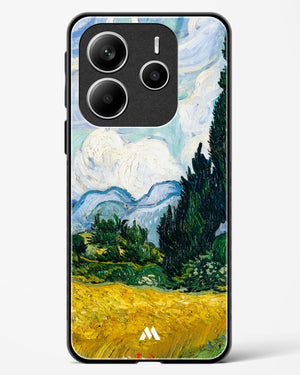 Wheat Field with Cypresses [Van Gogh] Glass Case Phone Cover (Xiaomi)