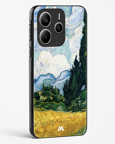 Wheat Field with Cypresses [Van Gogh] Glass Case Phone Cover (Xiaomi)