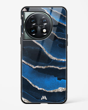 Shimmering Sands Blue Marble Glass Case Phone Cover (OnePlus)