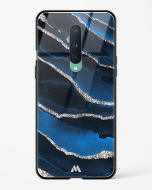 Shimmering Sands Blue Marble Glass Case Phone Cover (OnePlus)