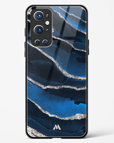 Shimmering Sands Blue Marble Glass Case Phone Cover (OnePlus)