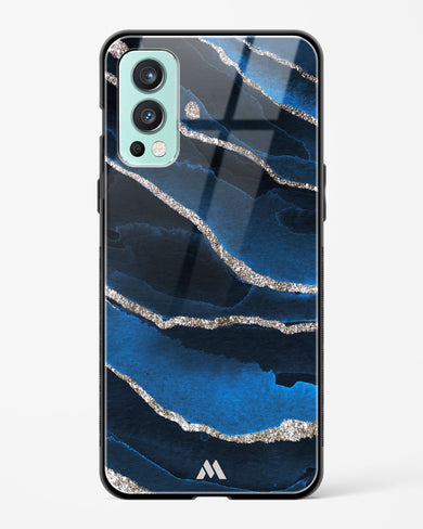 Shimmering Sands Blue Marble Glass Case Phone Cover (OnePlus)
