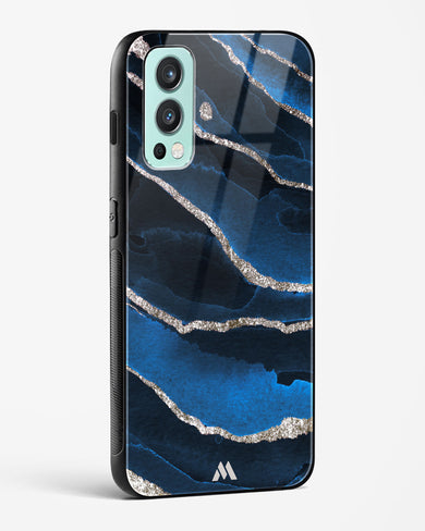 Shimmering Sands Blue Marble Glass Case Phone Cover (OnePlus)
