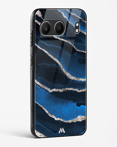 Shimmering Sands Blue Marble Glass Case Phone Cover (OnePlus)