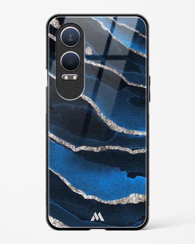 Shimmering Sands Blue Marble Glass Case Phone Cover (OnePlus)