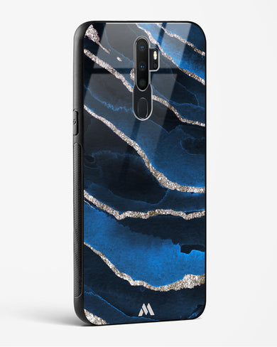 Shimmering Sands Blue Marble Glass Case Phone Cover (Oppo)